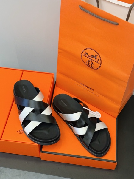 Men Hermes Slippers-220
